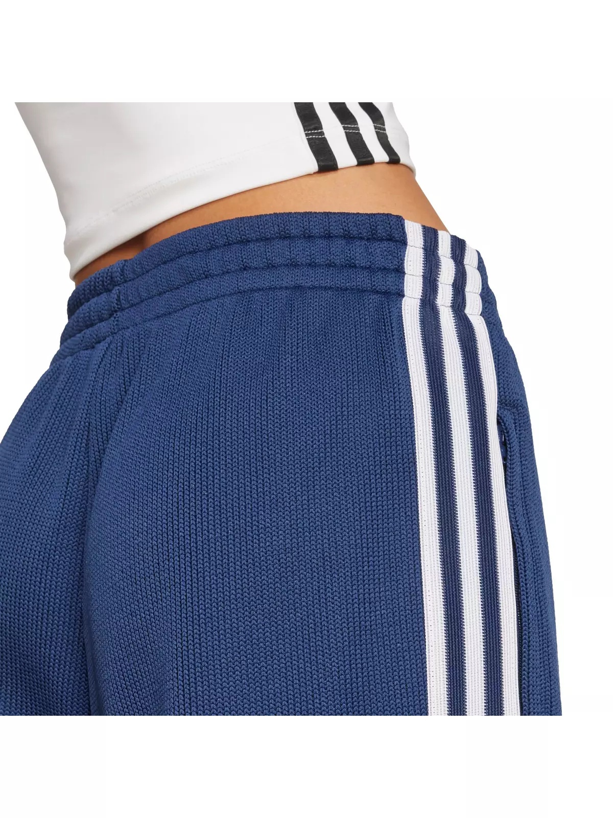 Originals Women's Adicolor Firebird Knit Track Tracksuit Bottoms -Navy/White - 4