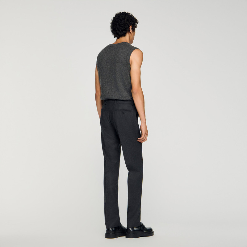 WOOL SUIT TROUSERS 6