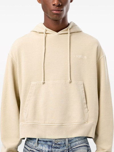 CAMPERLAB logo-embroidered cotton hoodie outlook