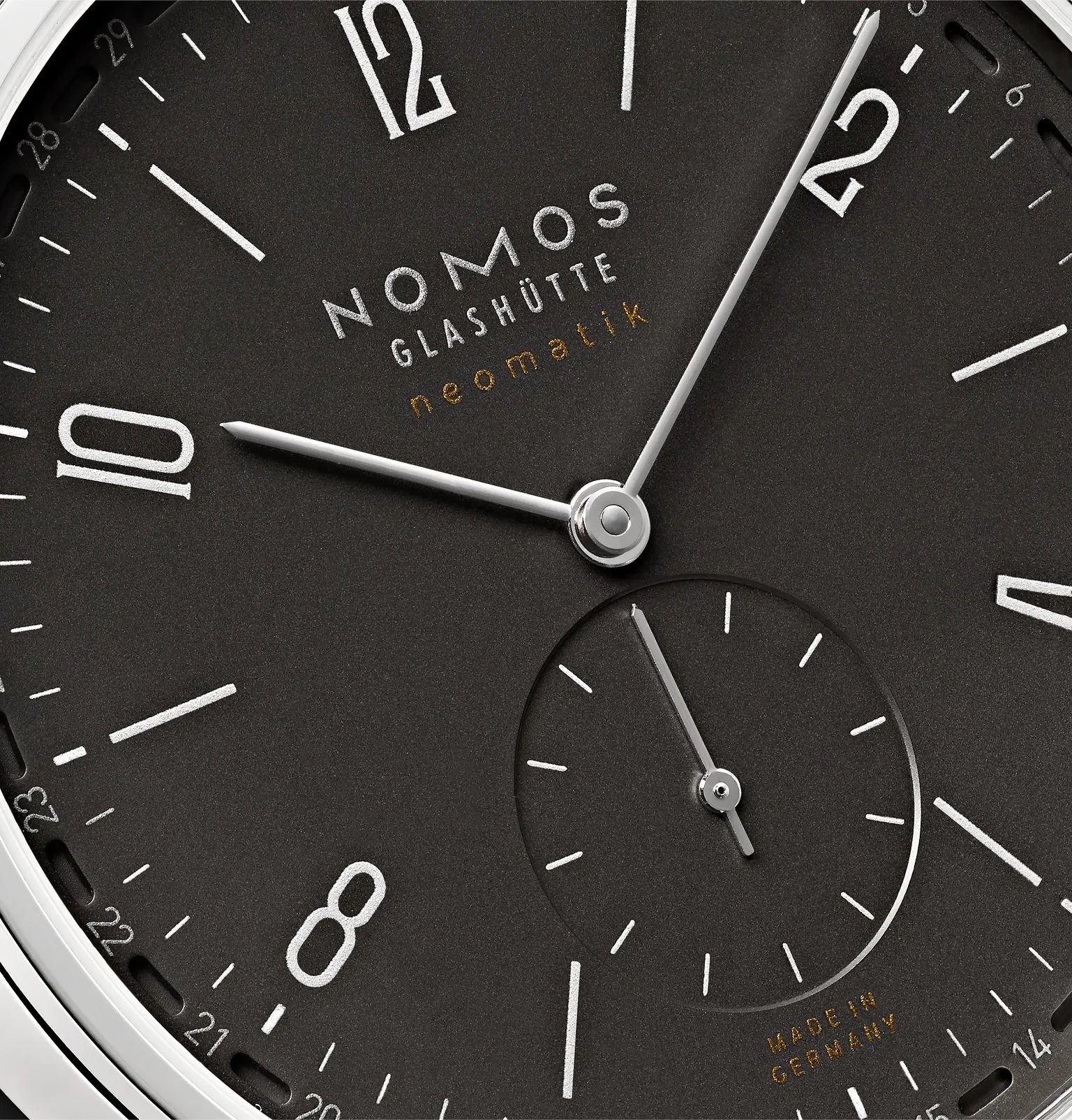 Tangente Neomatik Automatic 40.5mm Stainless Steel and Horween Cordovan Leather Watch, Ref. No. 181 - 6