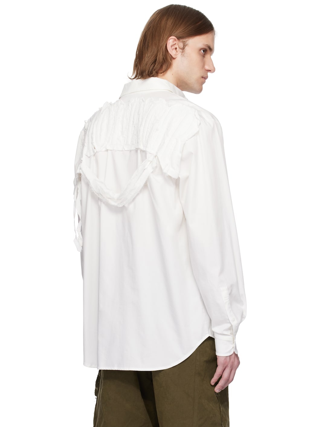 White Oversized Shirt - 3
