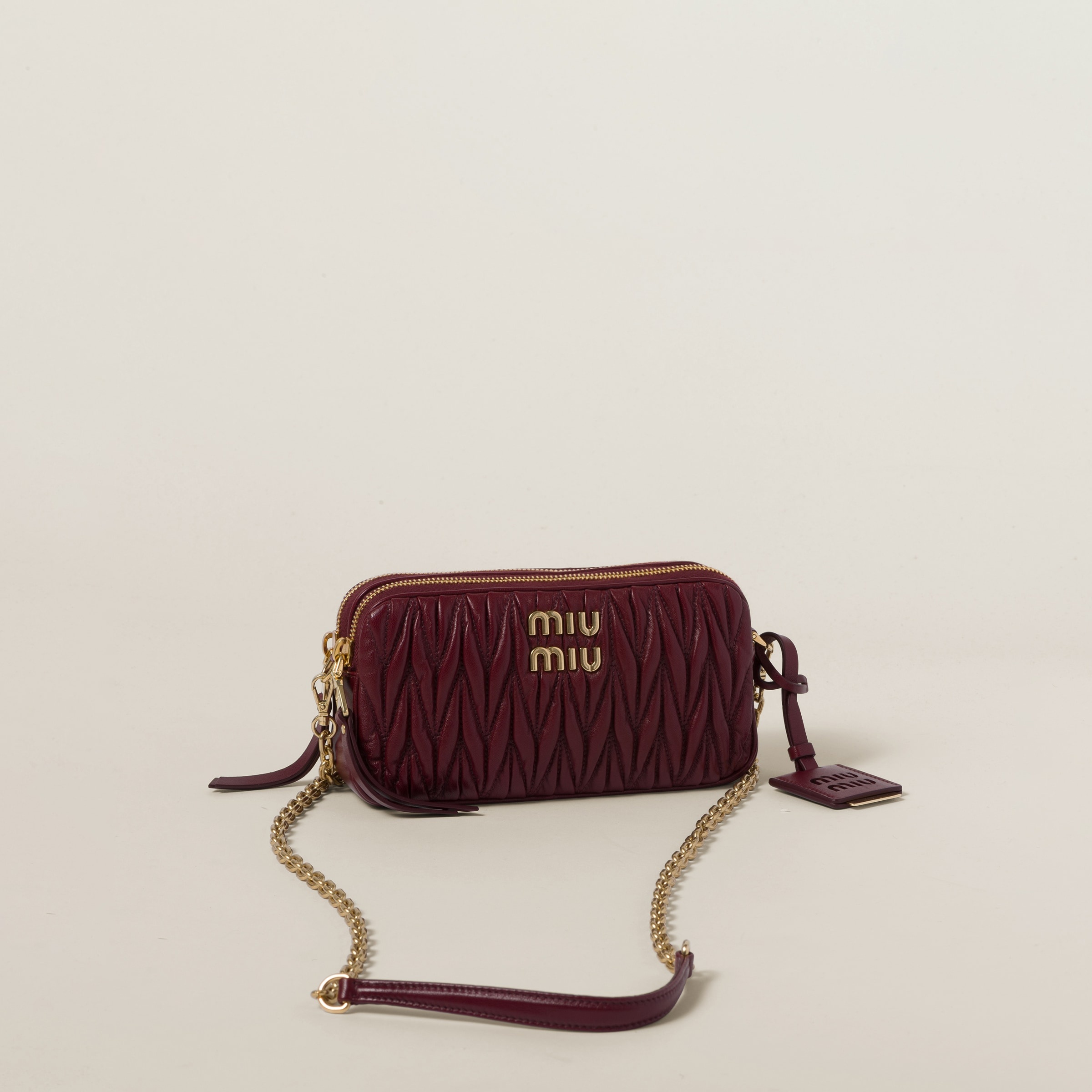 Matelassé nappa leather mini-bag - 3