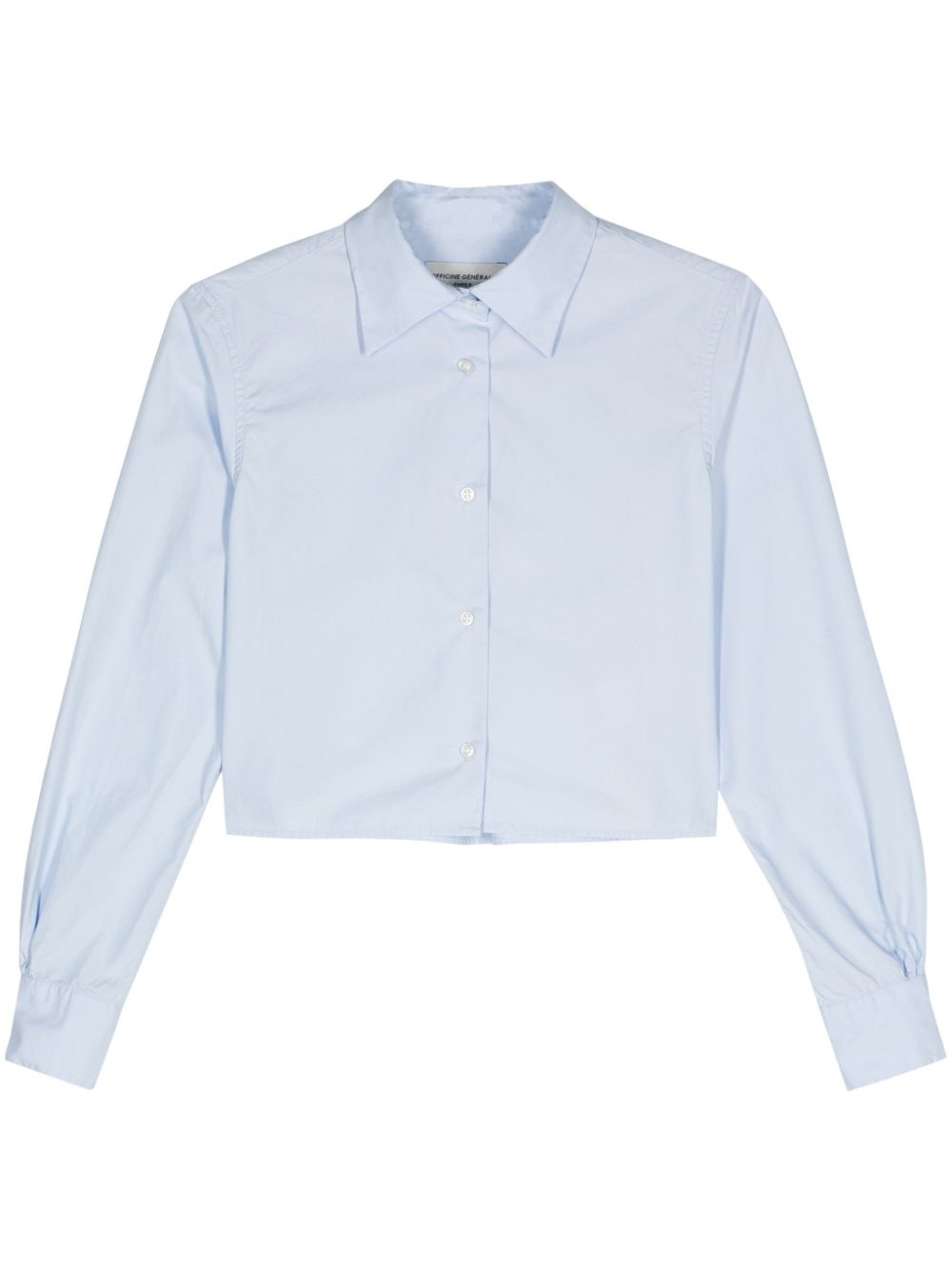 Cataleya cropped cotton shirt - 1