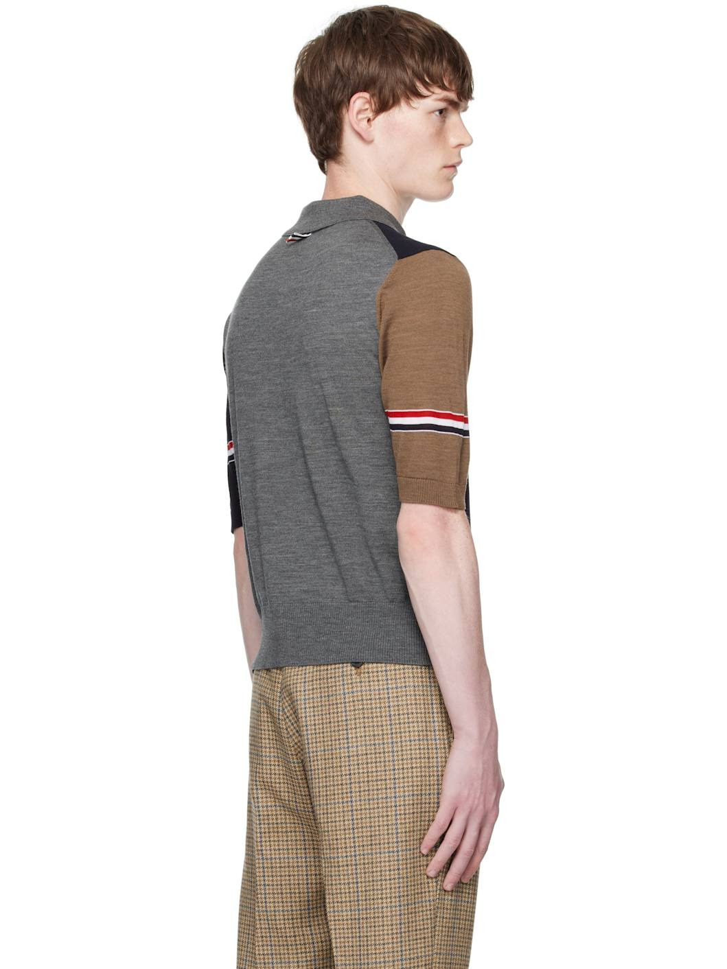 Multicolor Fine Merino Wool Funmix Polo - 3