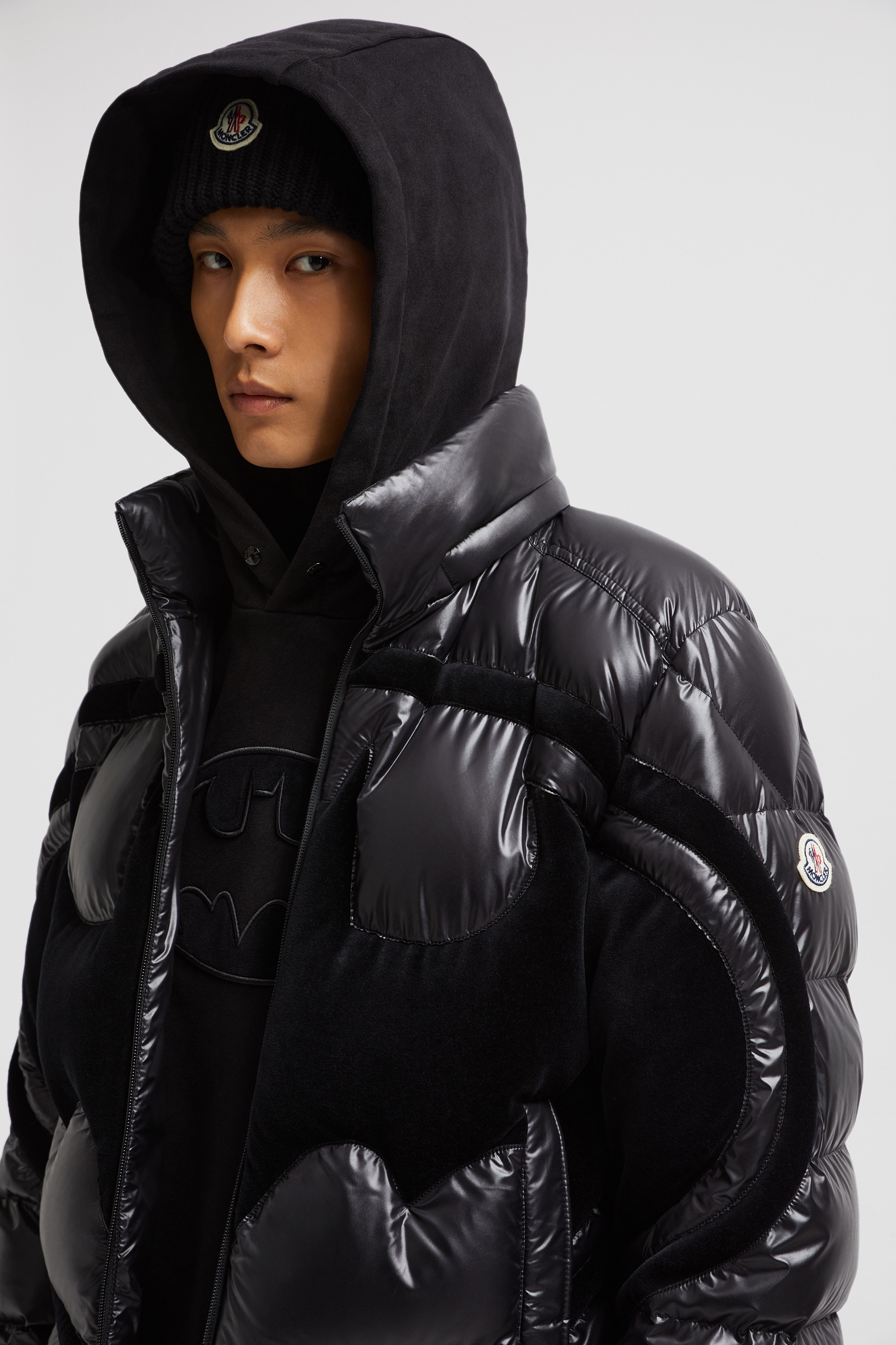 Moncler Moncler x Batman Solander brand-patch regular-fit