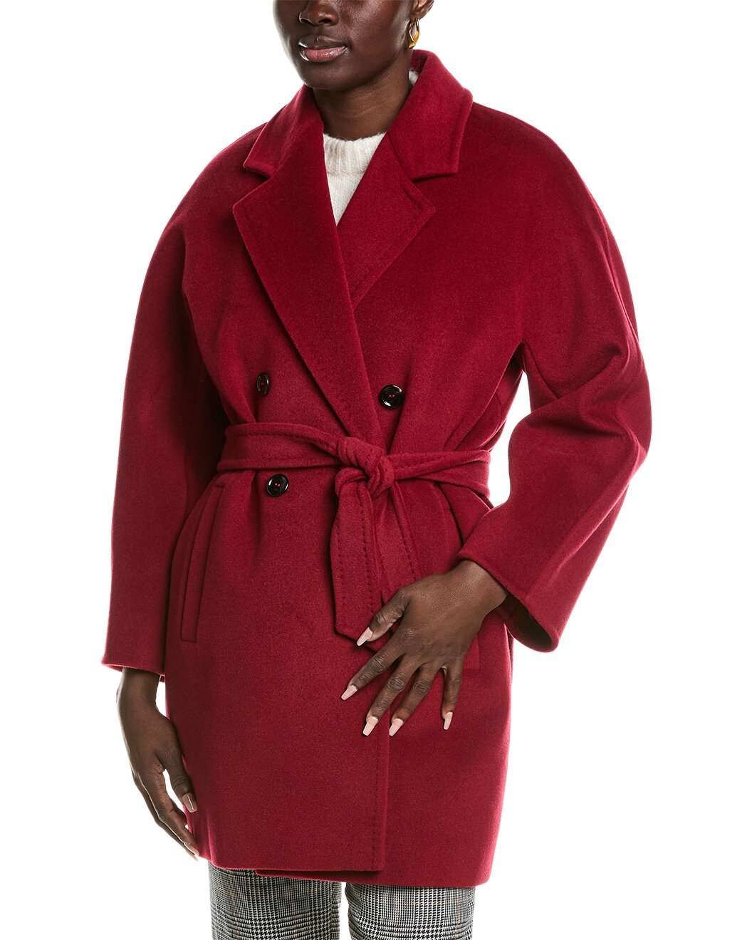 Max Mara Addurre Wool & Cashmere-Blend Coat - 3