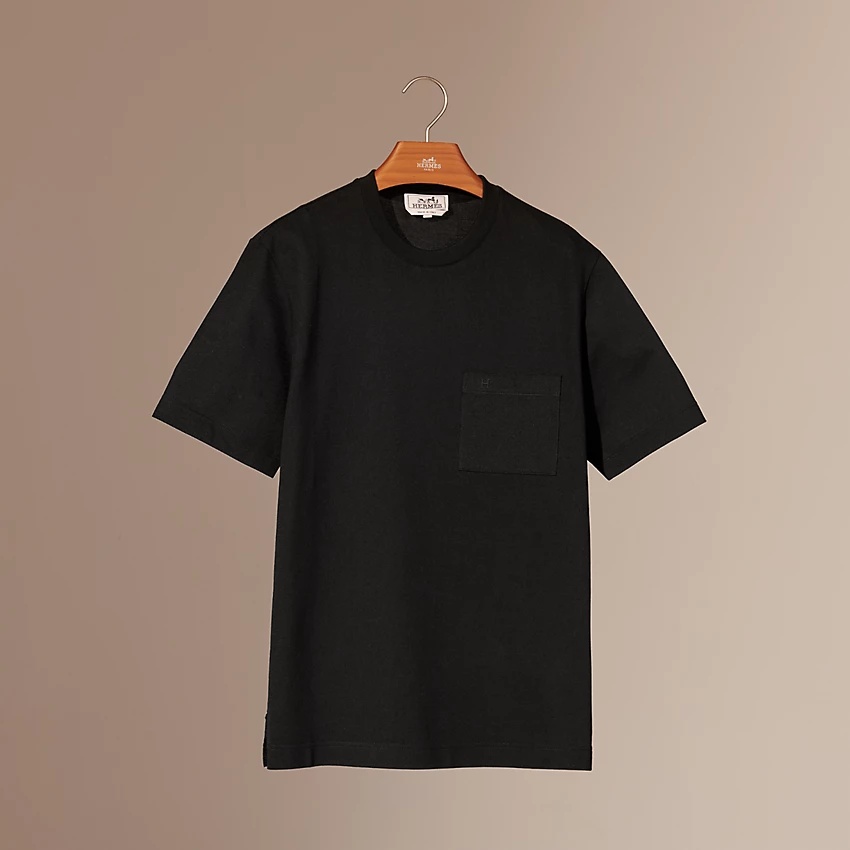 "H" embroidered T-shirt - 1