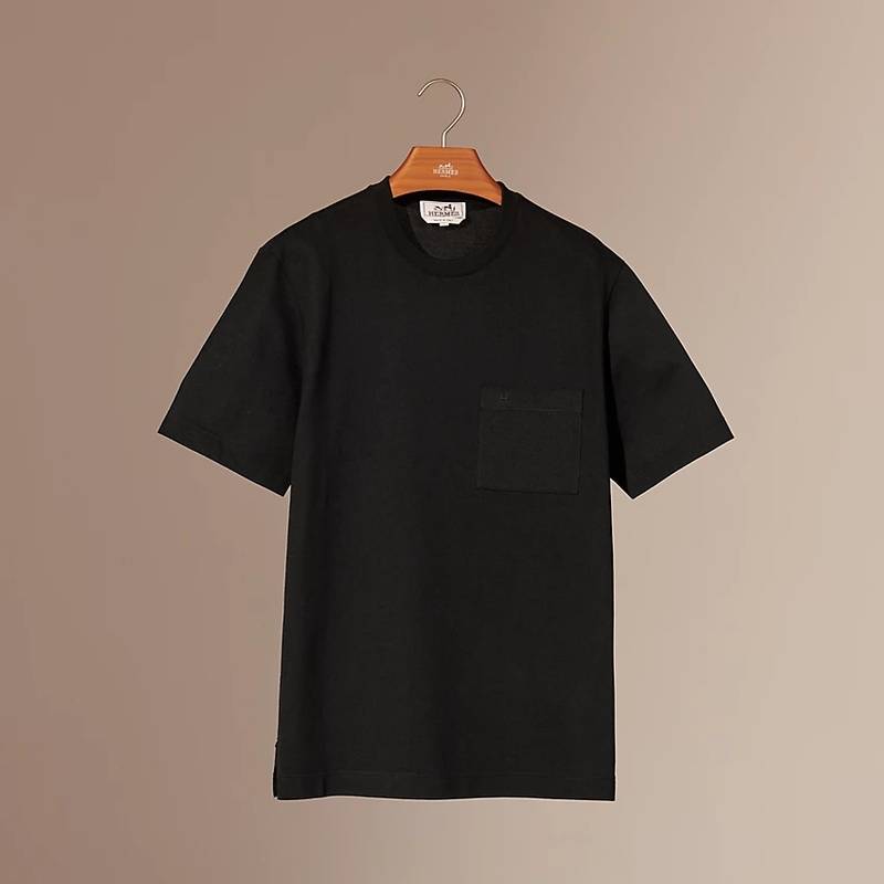 "H" embroidered T-shirt 1