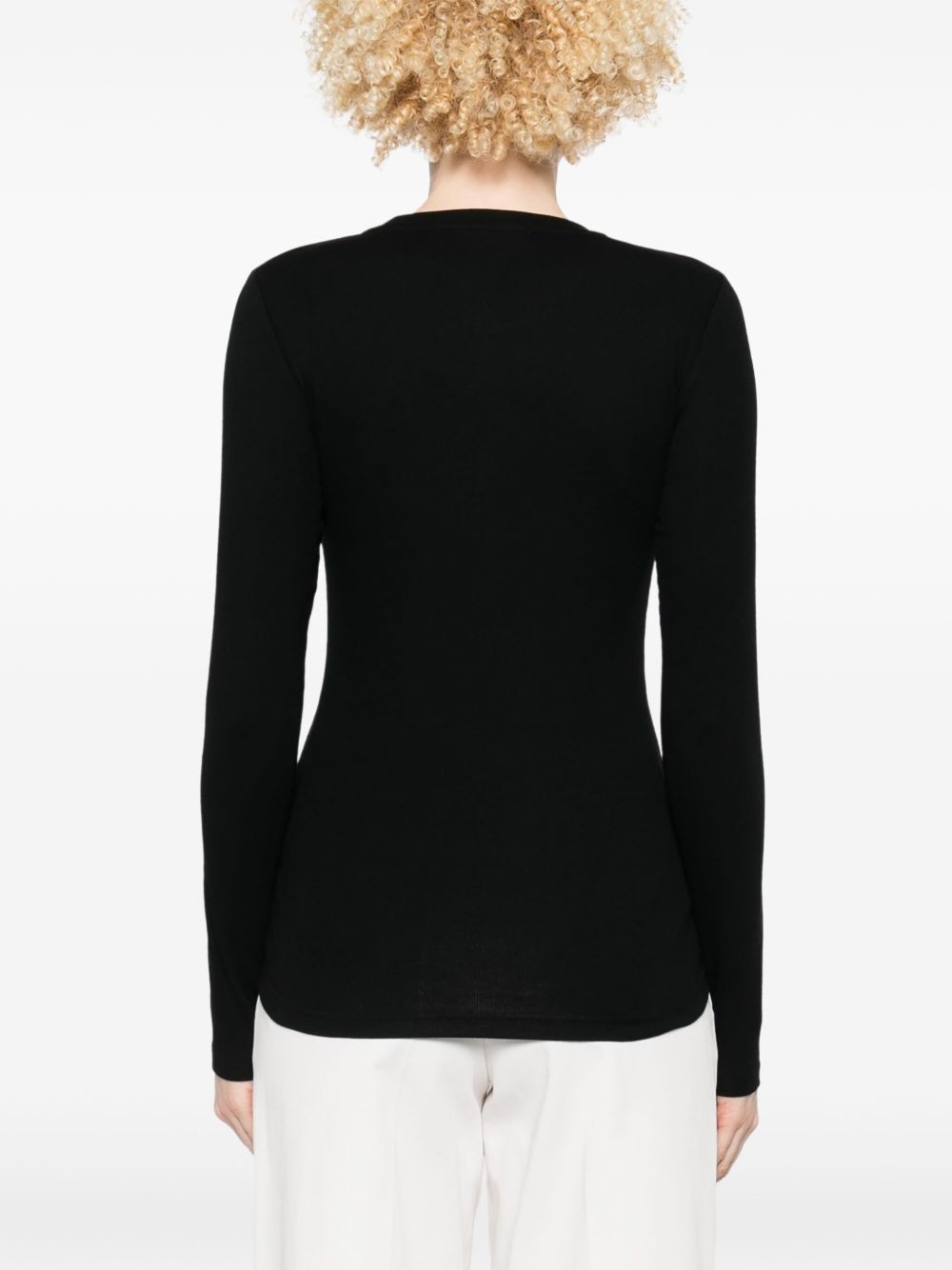 fine ribbed T-shirt - 4