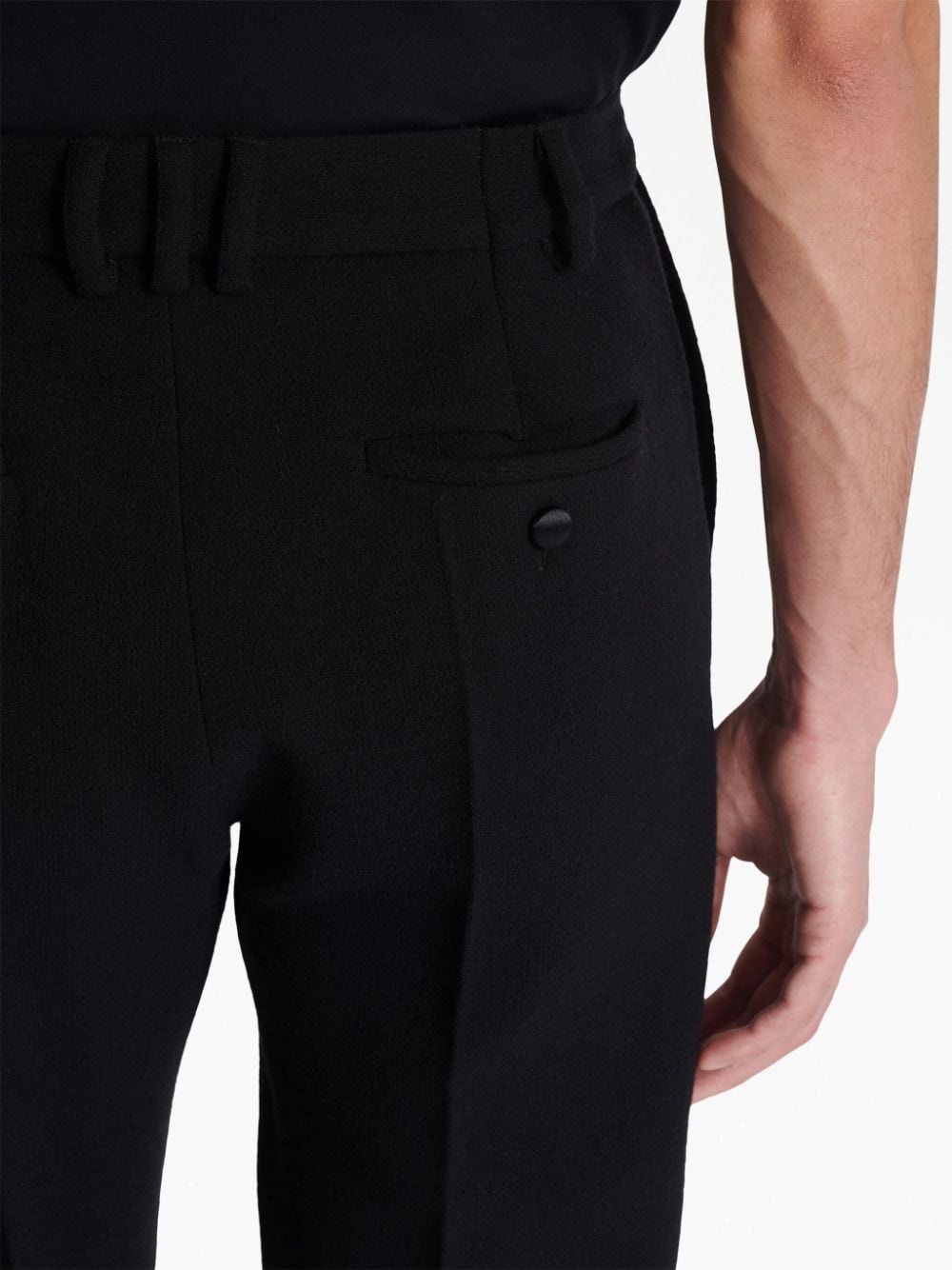 tapered cropped trousers - 6