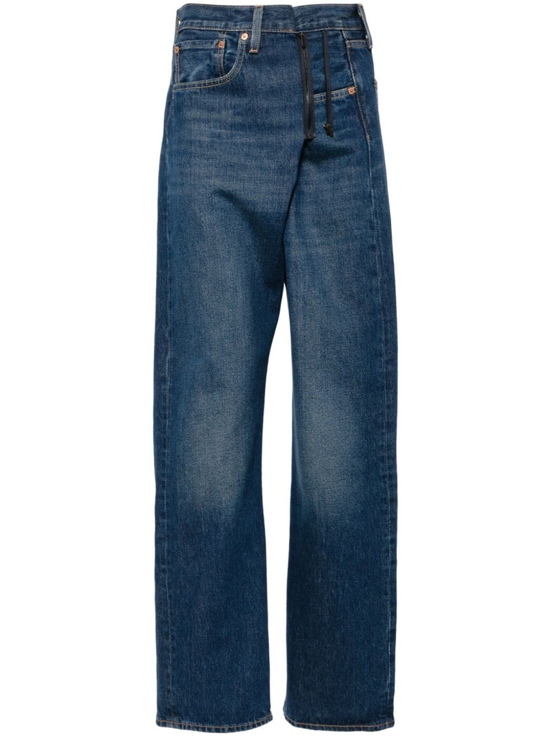 x Levi's zip-detail cotton jeans 1