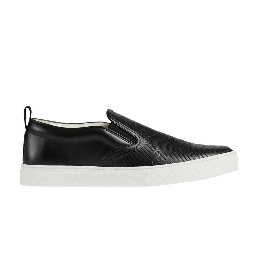 Gucci Slip-On 'GG Embossed - Black' - 1