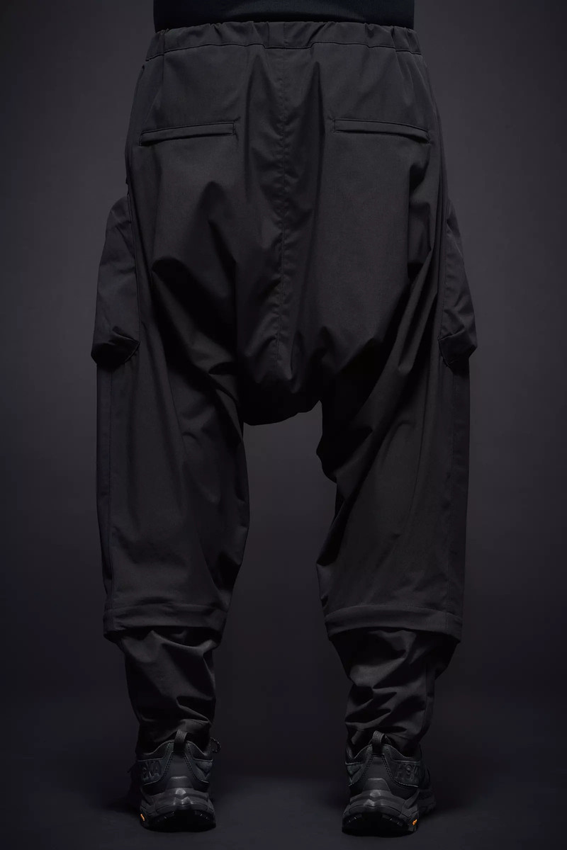 P30A-E 캡슐에 넣는 나일론 매우 넓은 웹 벨트 화물 Trouser 검정 6