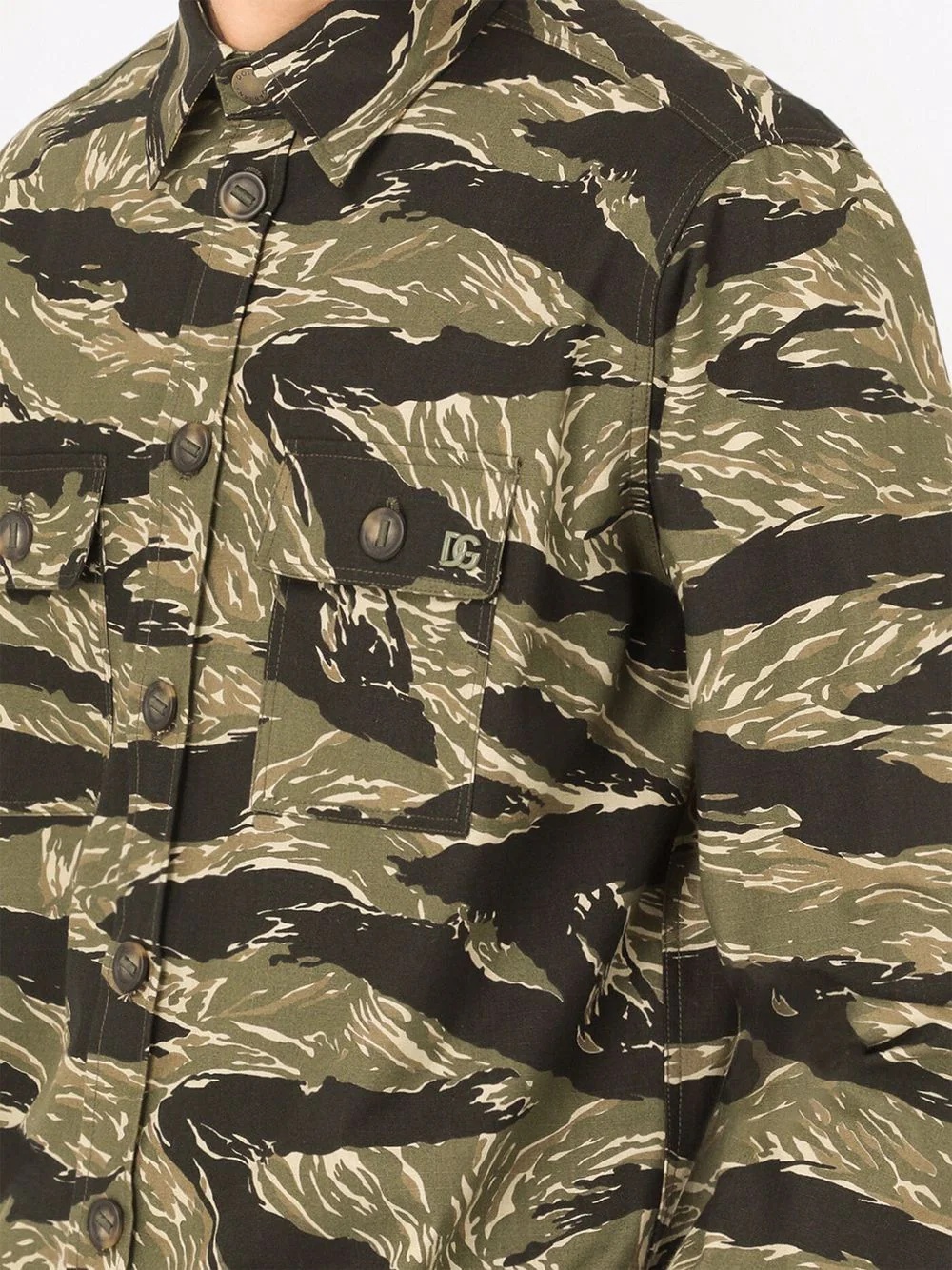 camouflage-print shirt - 5