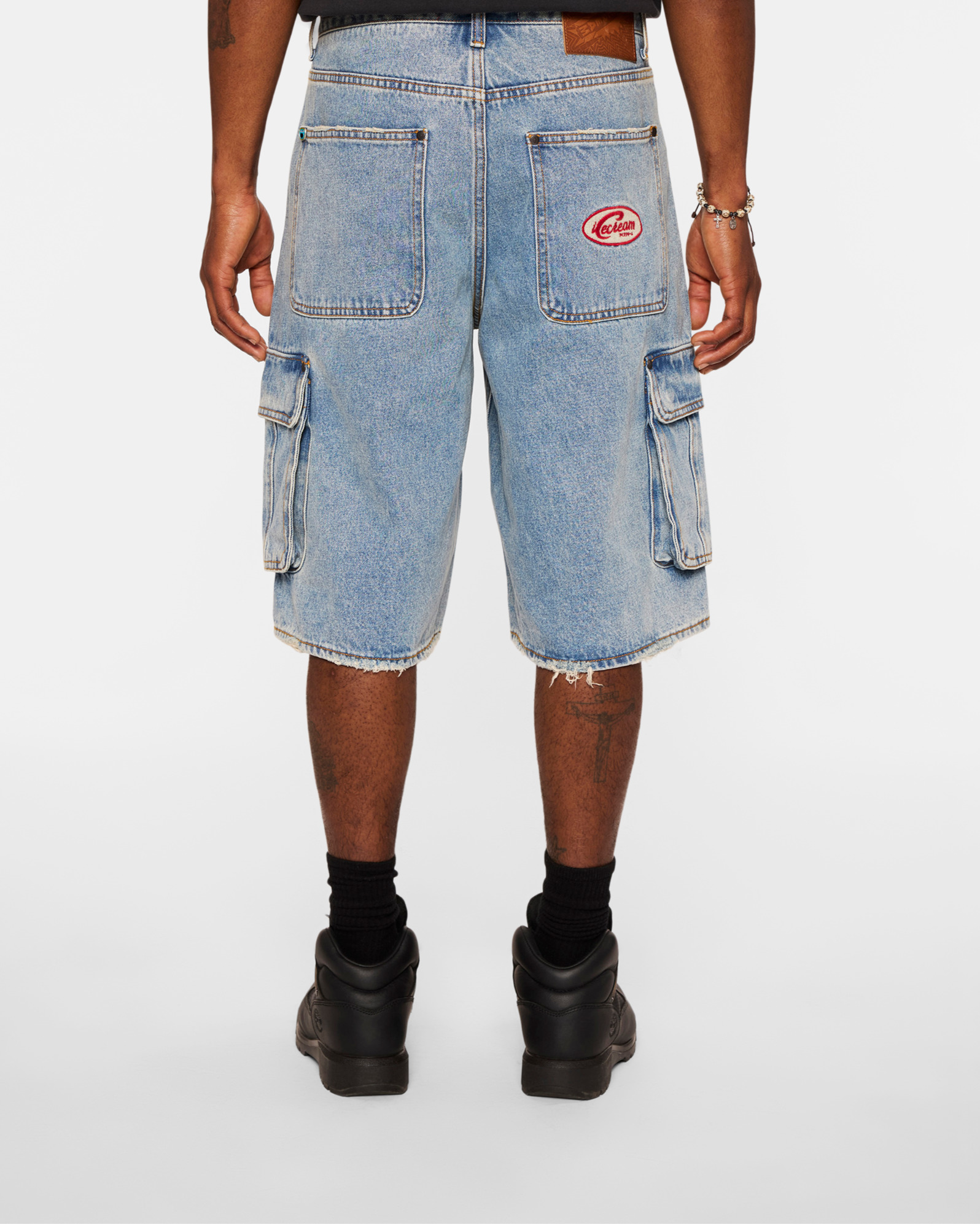 BARRELS JEAN SHORTS - 4