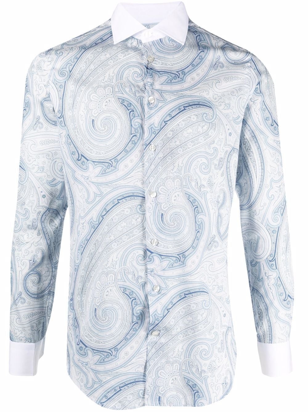 paisley-print shirt - 1