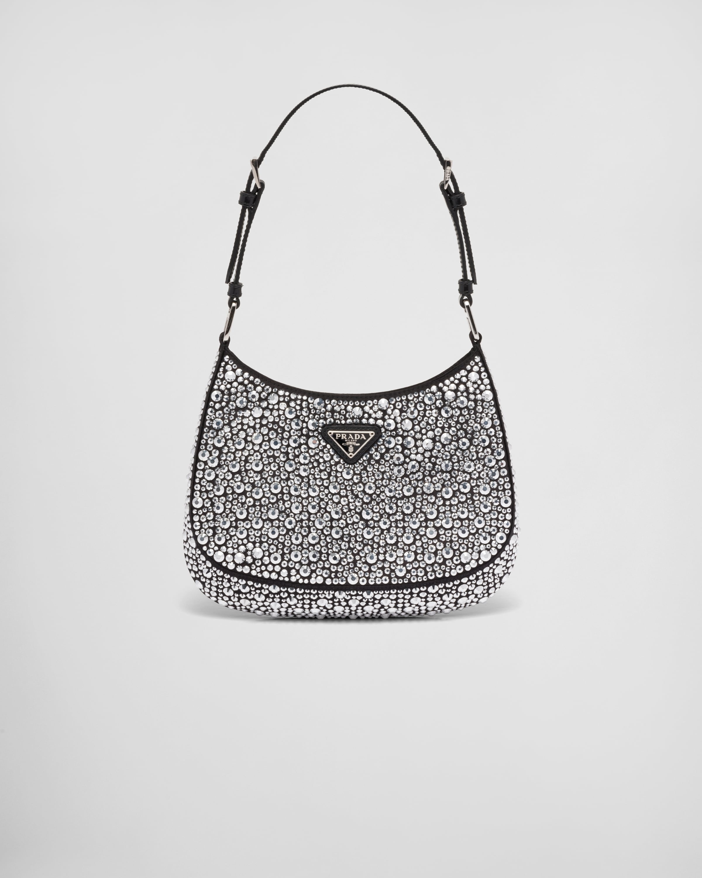 Prada Cleo satin bag with crystals - 1