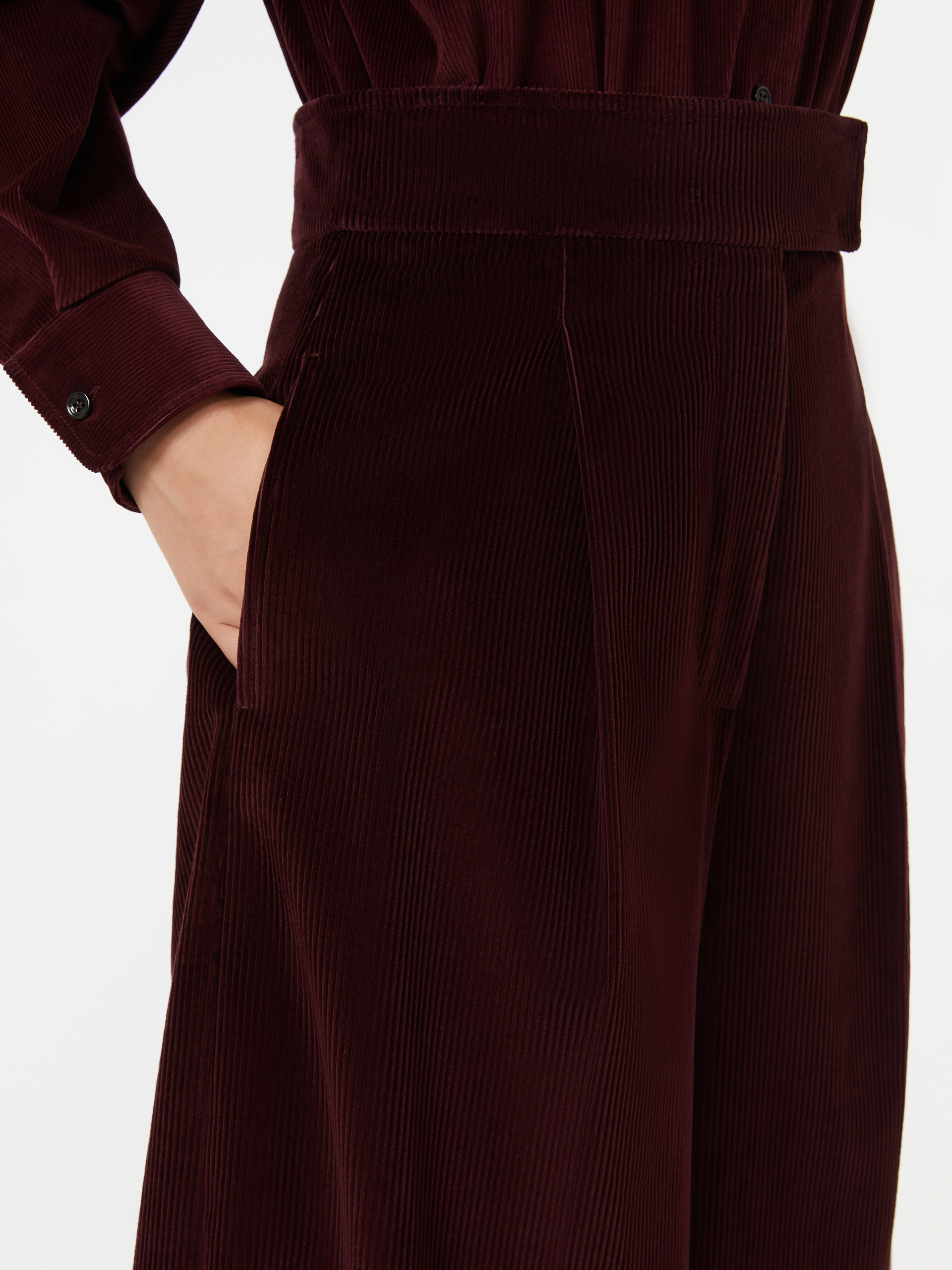 BOSSO1234 Wide-leg corduroy trousers - 5