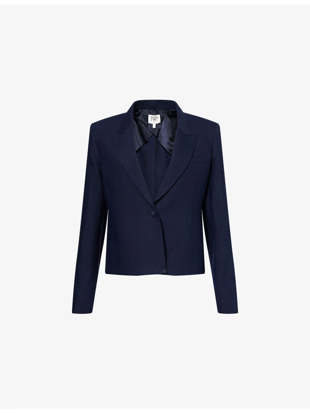Sawyer Single-Breasted Linen Blazer - 1