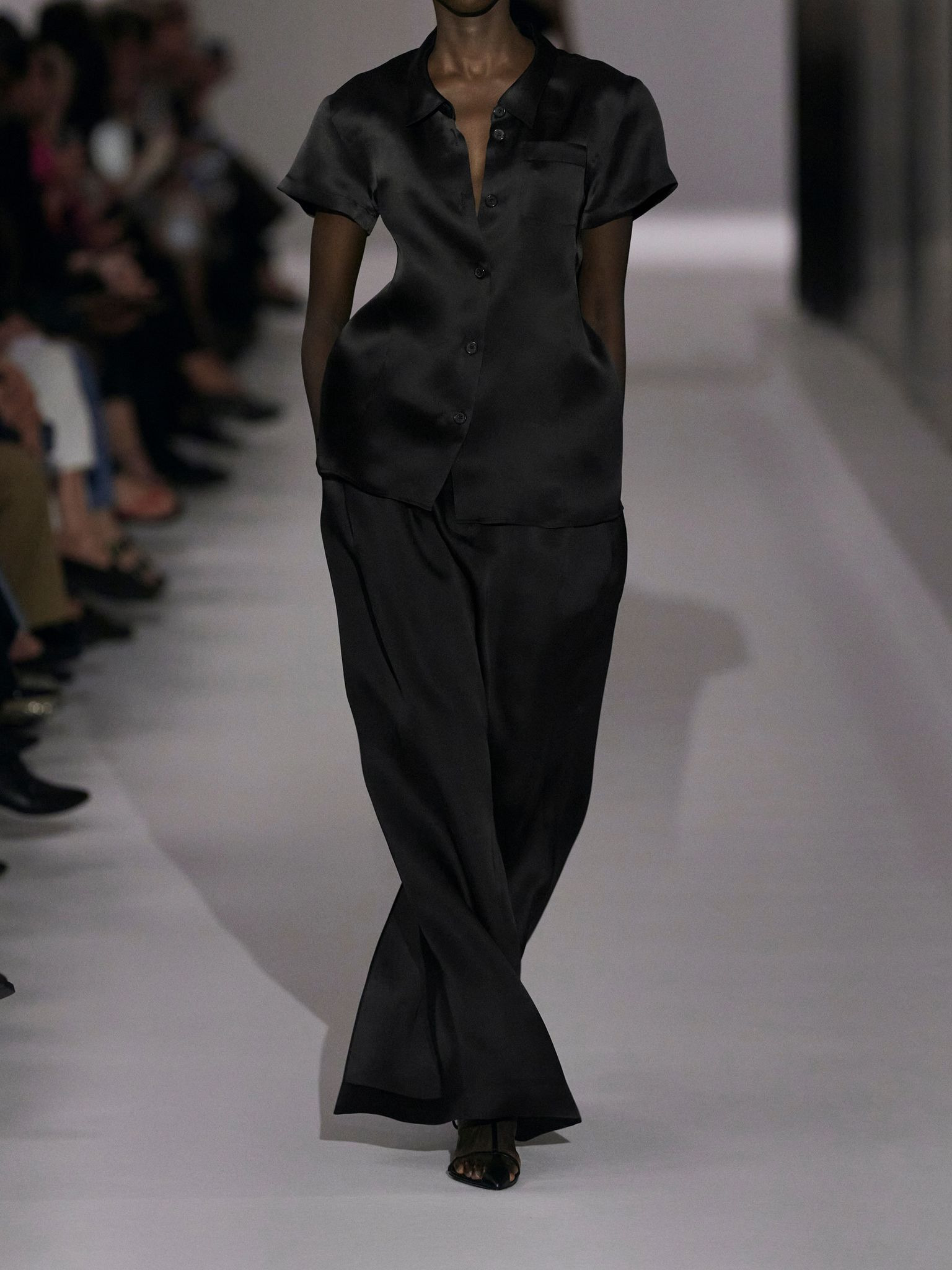 Keefe silk-organza shirt Black - 4