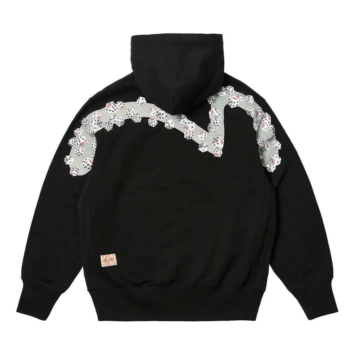 Palace x Evisu Zip Hoody Jacket 'Black' 2ESPAM4SW1150OSFLBLKX - 2