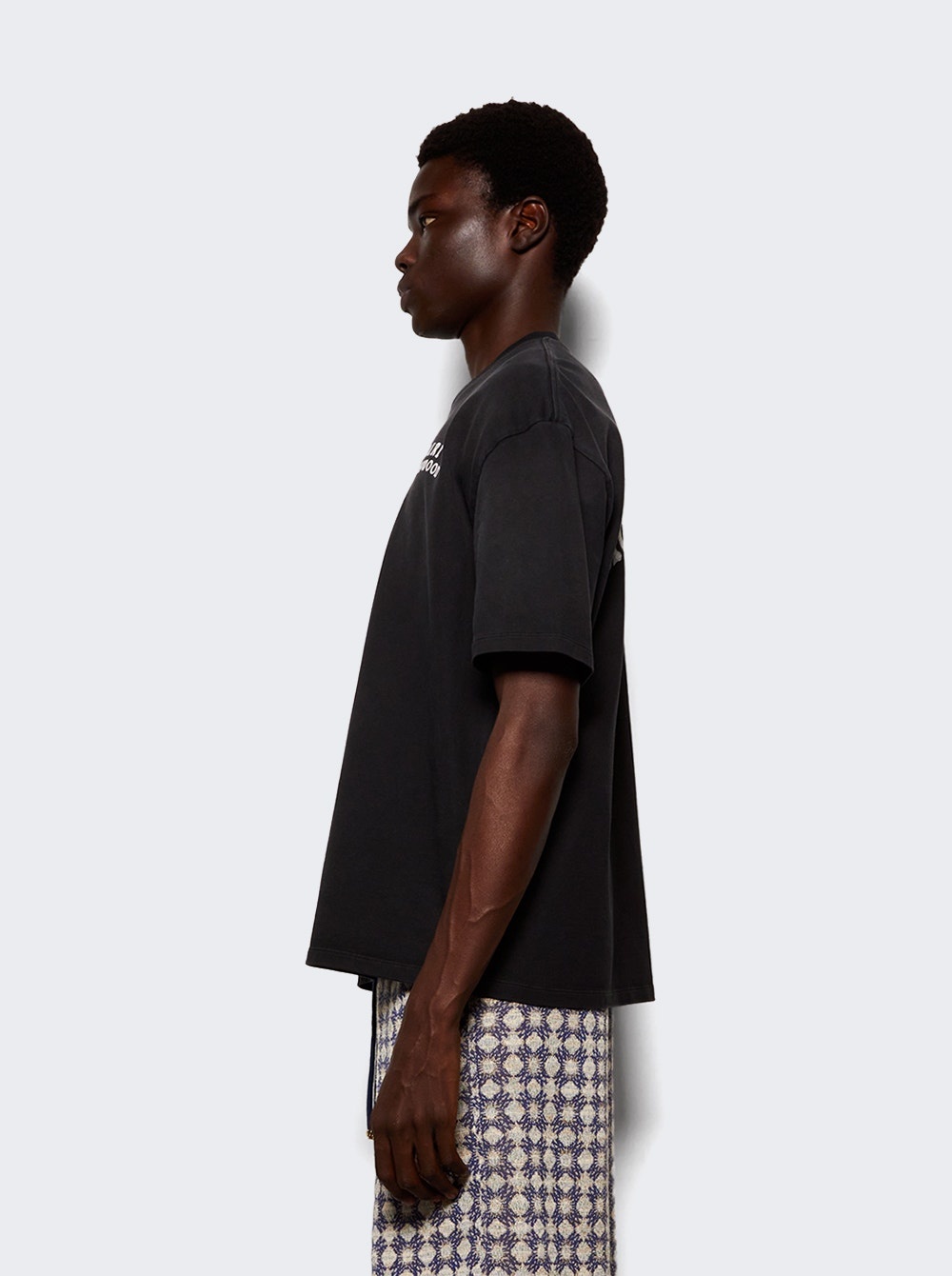 Hollywood Oversized Tee Black - 3