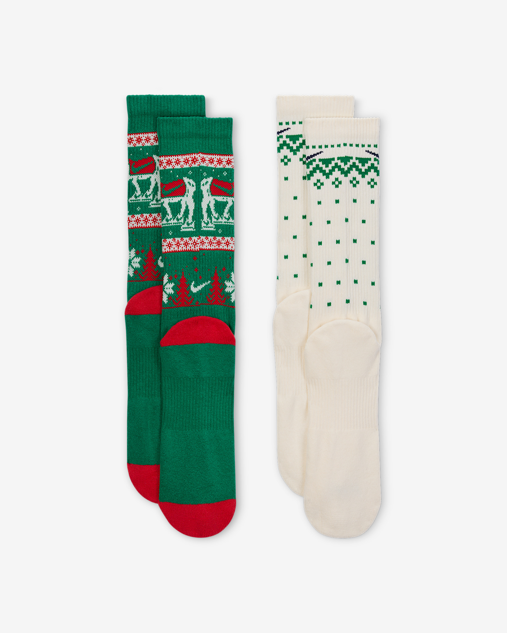 Nike Everyday Plus Cushioned Winter Wonderland Crew Socks (2 Pairs) - 3