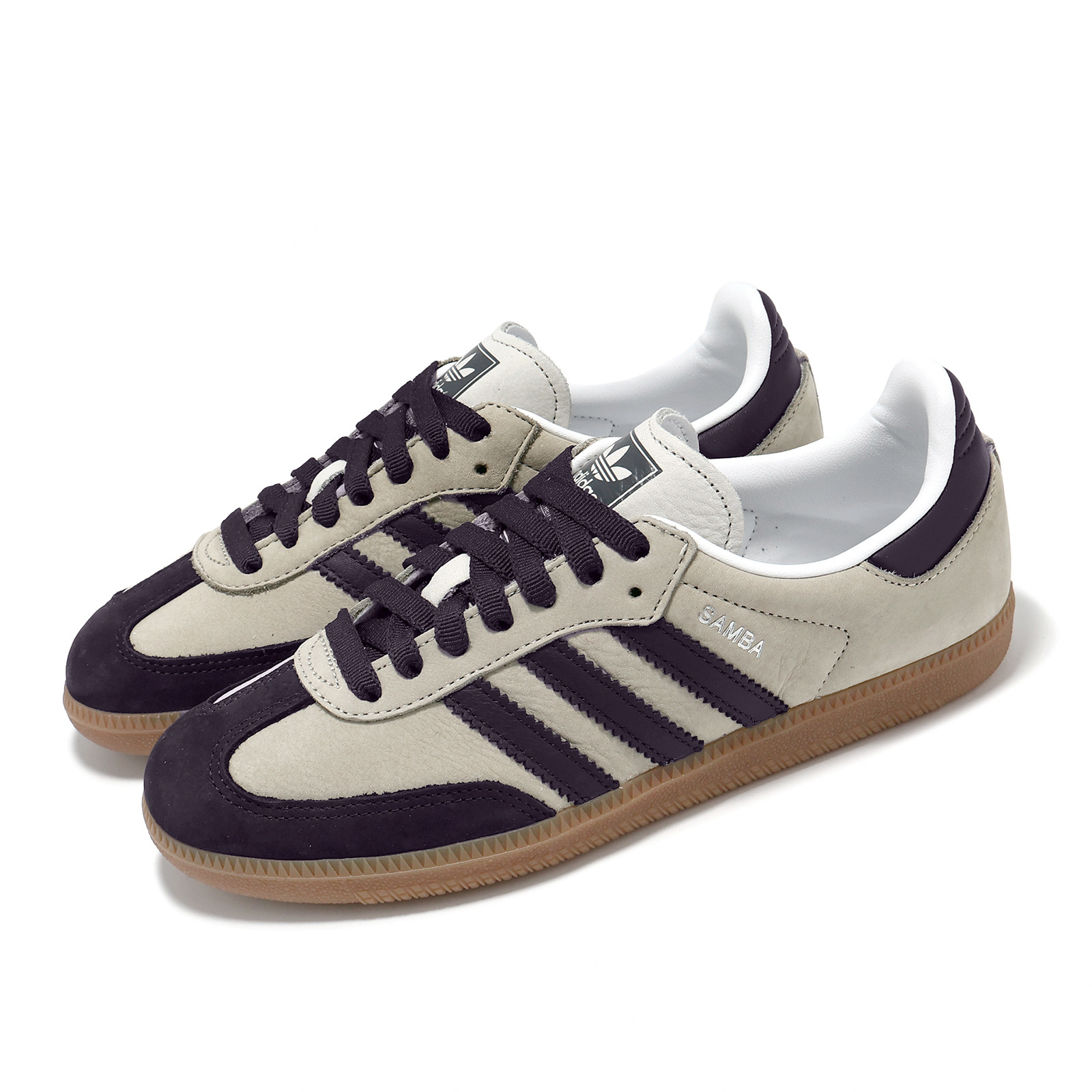 (WMNS) adidas originals Samba OG 'Putty Grey Black' IE5835 - 3