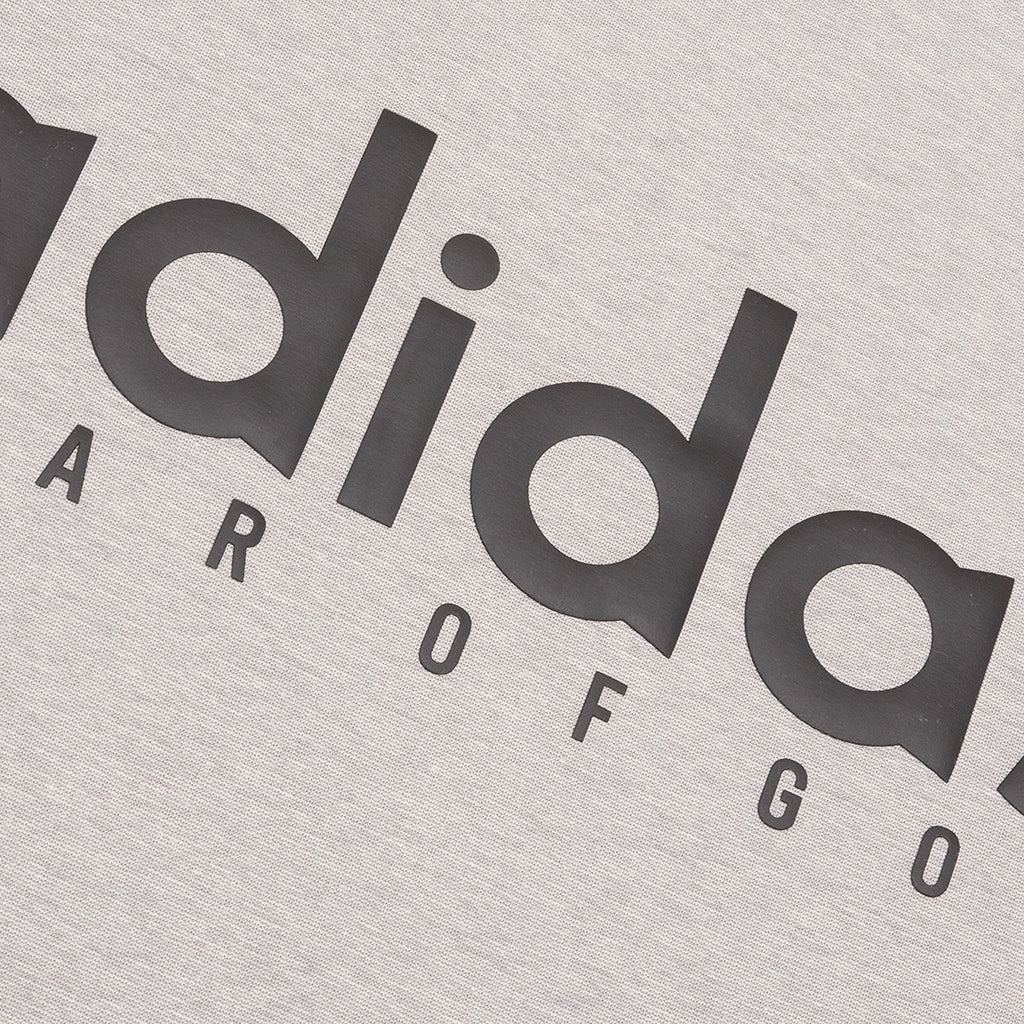 FEAR OF GOD ATHLETICS X ADIDAS QDJ SHORT SLEEVE TEE - HEATHER GREY - 3