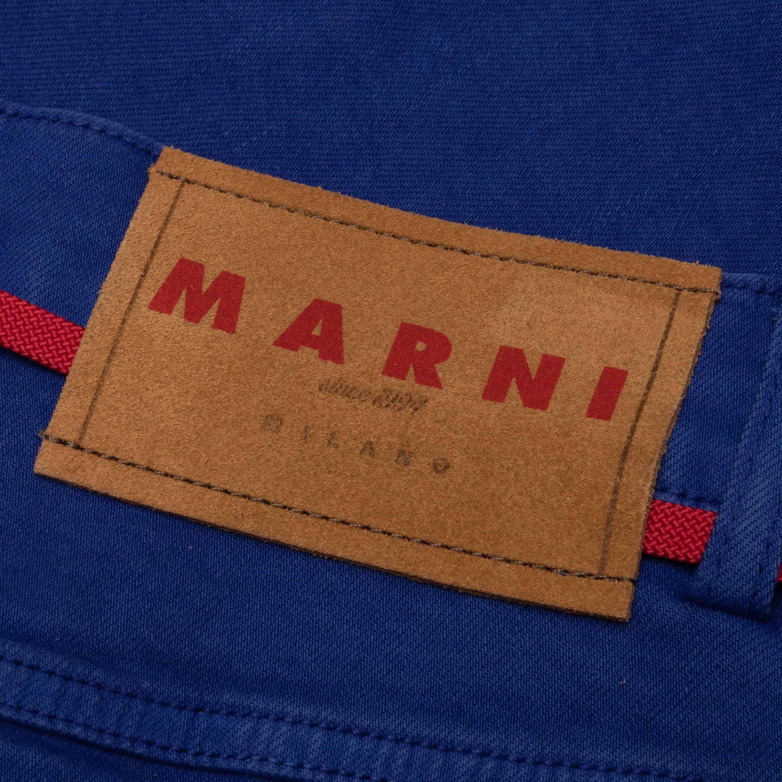 BLUE FLARED 5 POCKET TROUSERS - BLUETTE - 5