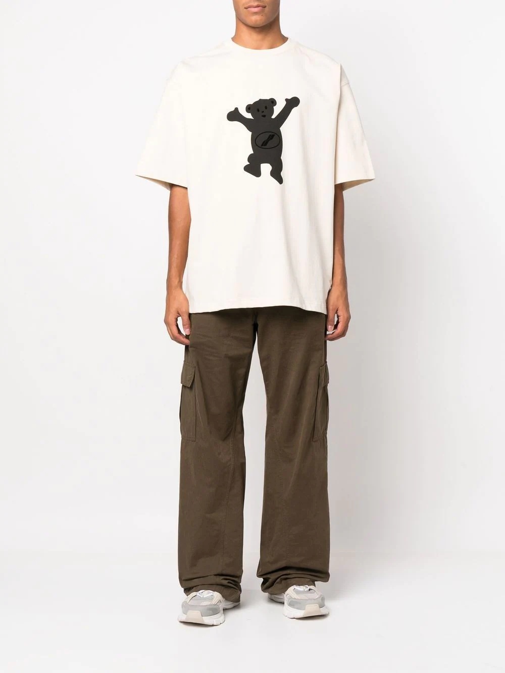 We11done Teddy bear-print T-shirt | REVERSIBLE