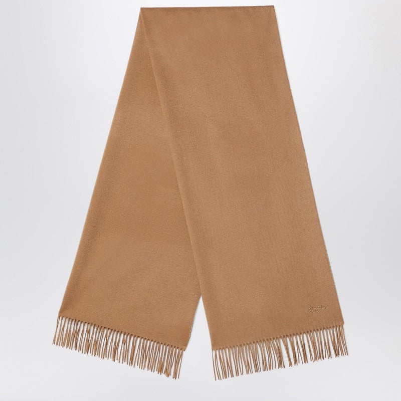 Max Mara Camel-Coloured Cashmere Scarf Women - 1