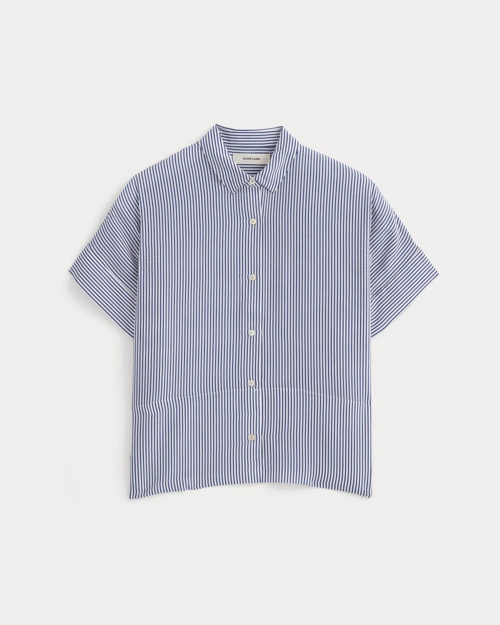 THE BOXY SHIRT IN WASHABLE SILK - 1