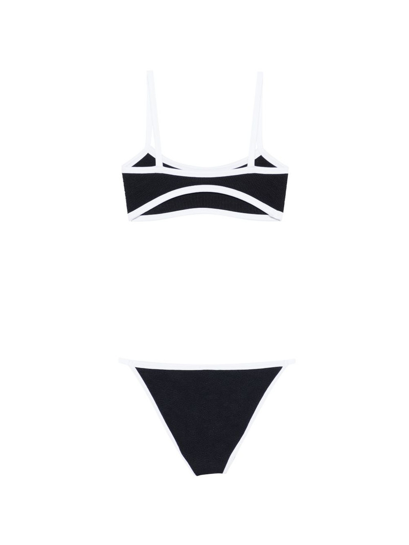 Hunza G black bikini set outlook