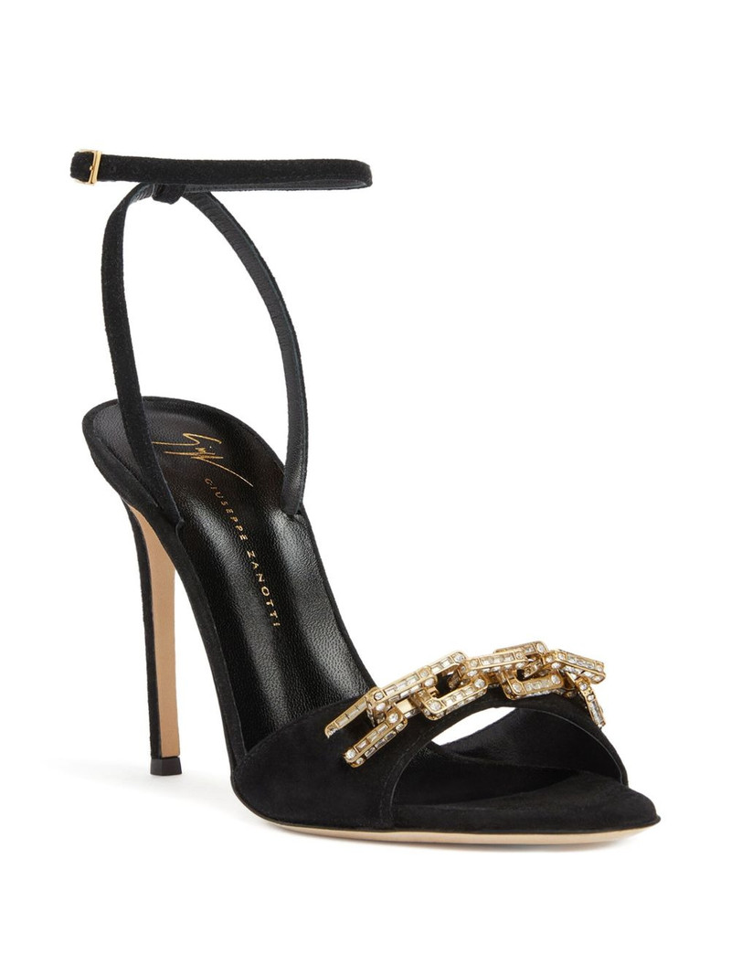 Giuseppe Zanotti Evry crystal-embellished stiletto sandals outlook