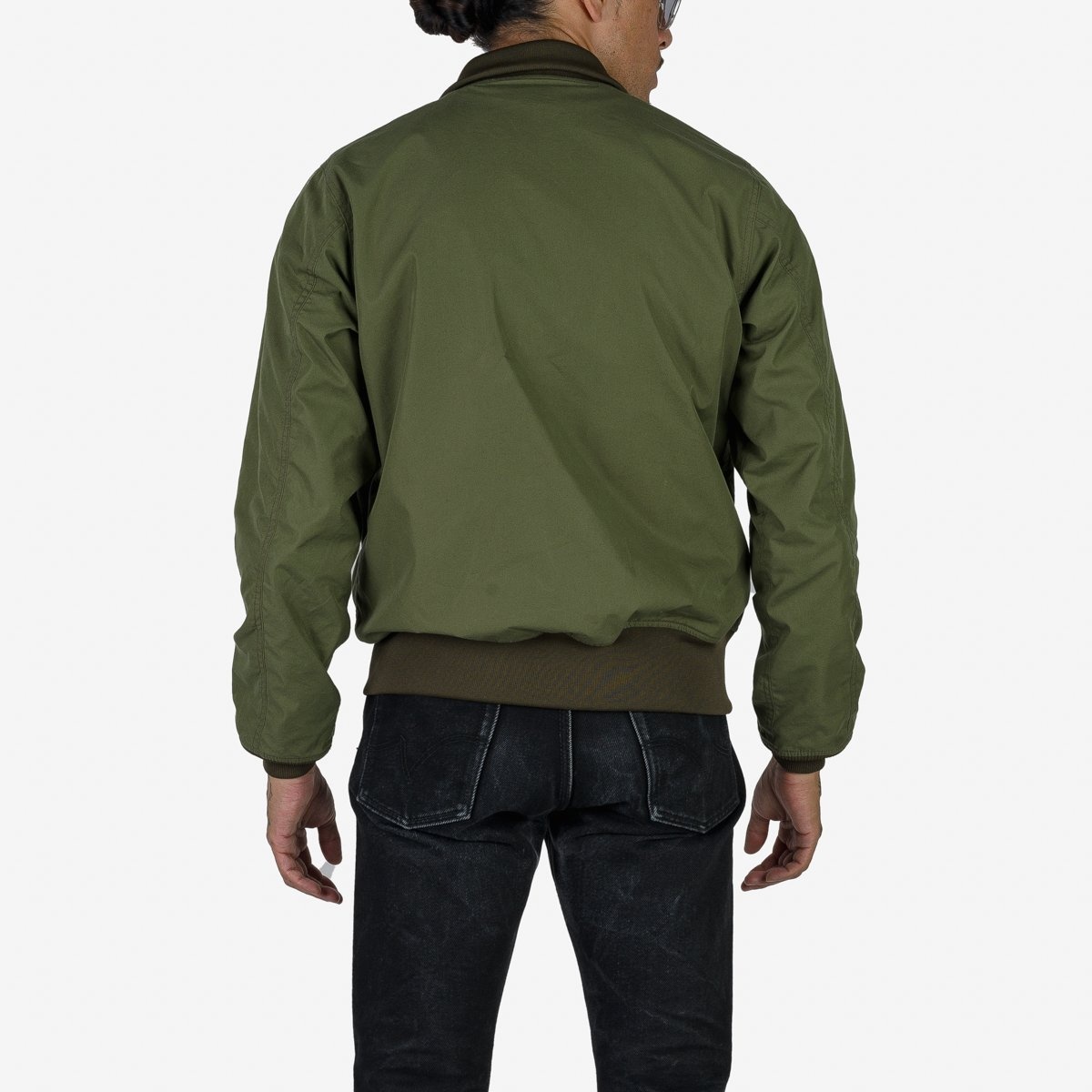 IHJ-130-OLV Reversible Tanker Jacket - Olive - 4