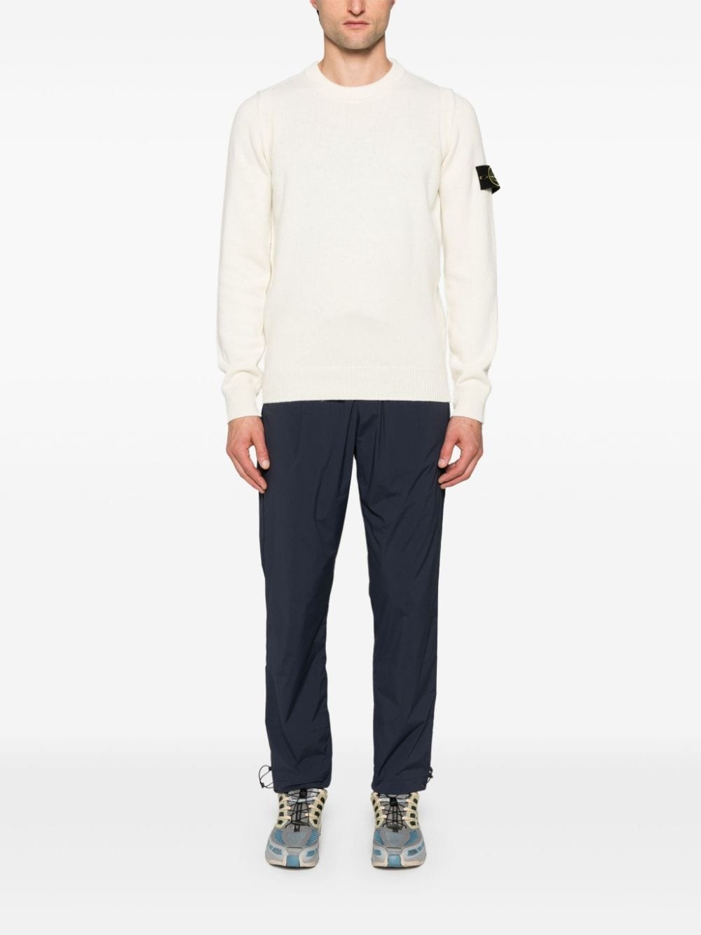 mid-rise tapered trousers - 2