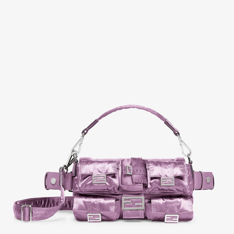 Purple nylon bag 1