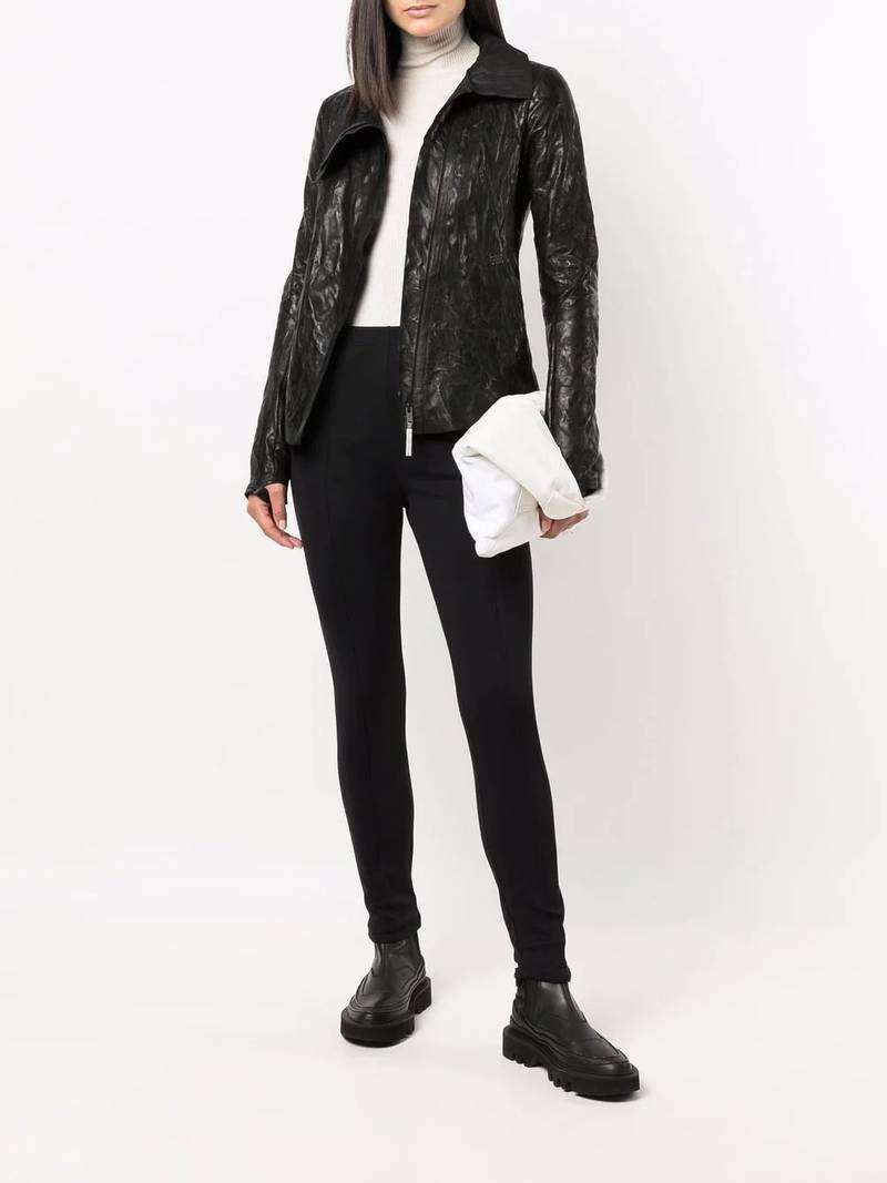 Isaac Sellam prudent leather jacket outlook