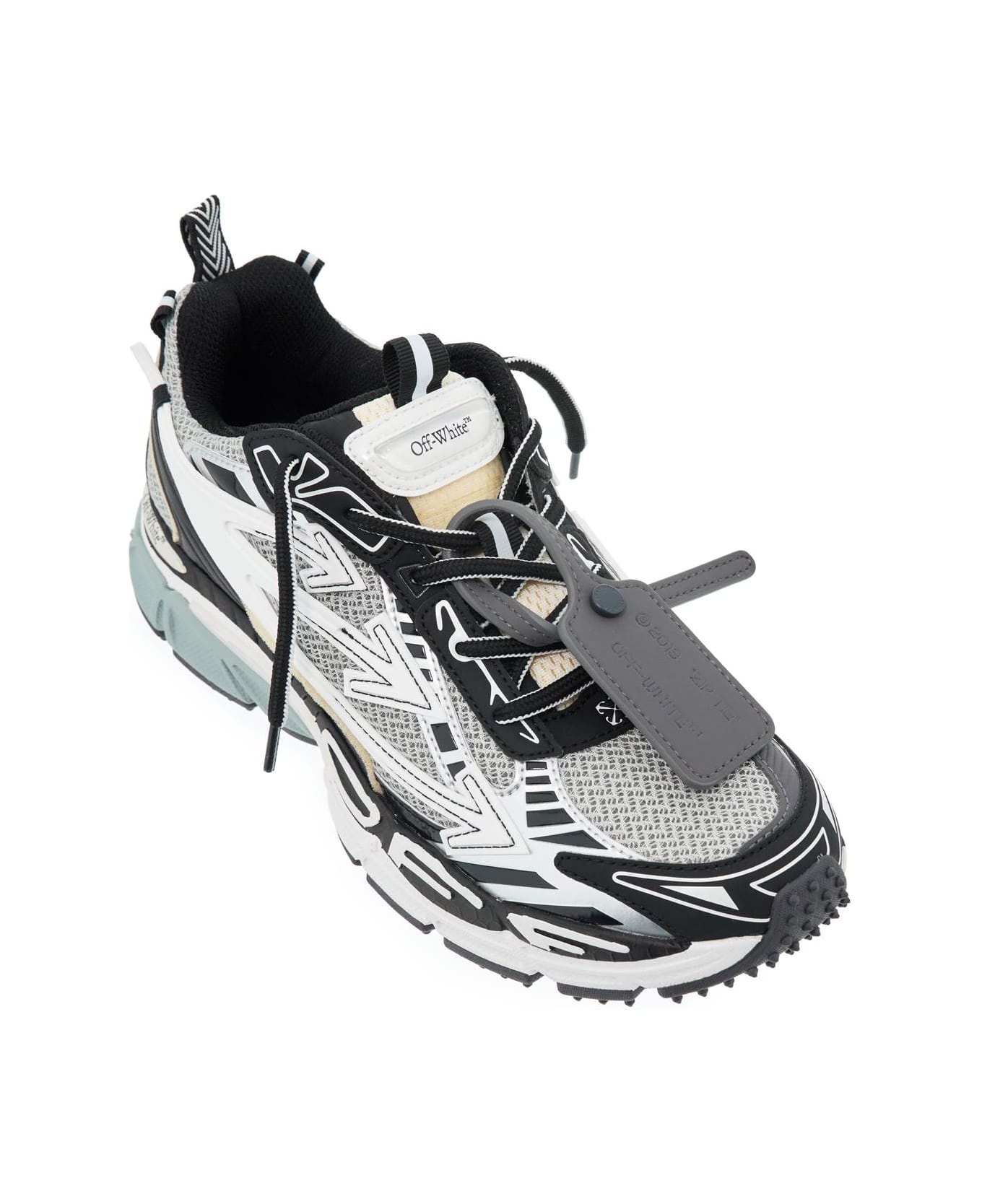 スニーカー OFF-WHITE 'back in action with stylish OWIA289C99FAB001 White/Light Blue Be Right Back in LIGHT BLU for Women | Off