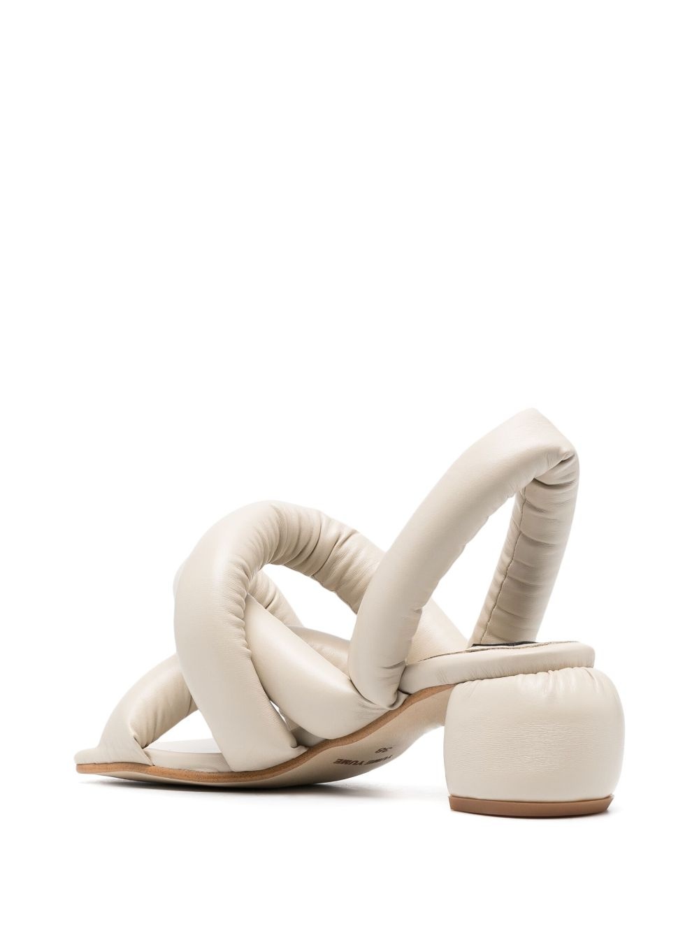 Sausage 60mm crossover-strap sandals - 3