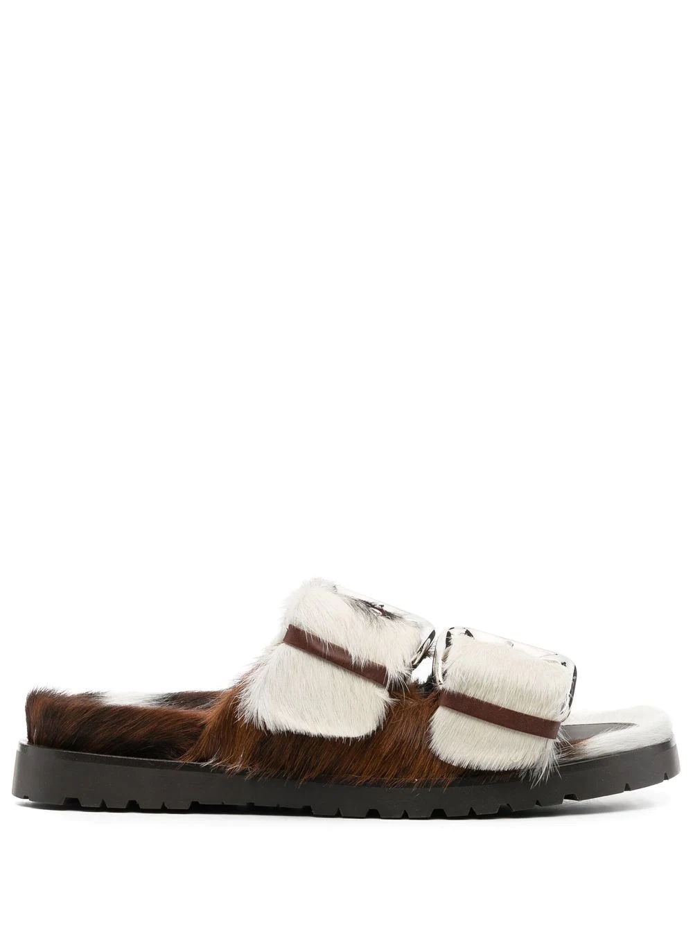 DSQUARED2 side buckle-detail sandals, farfetch