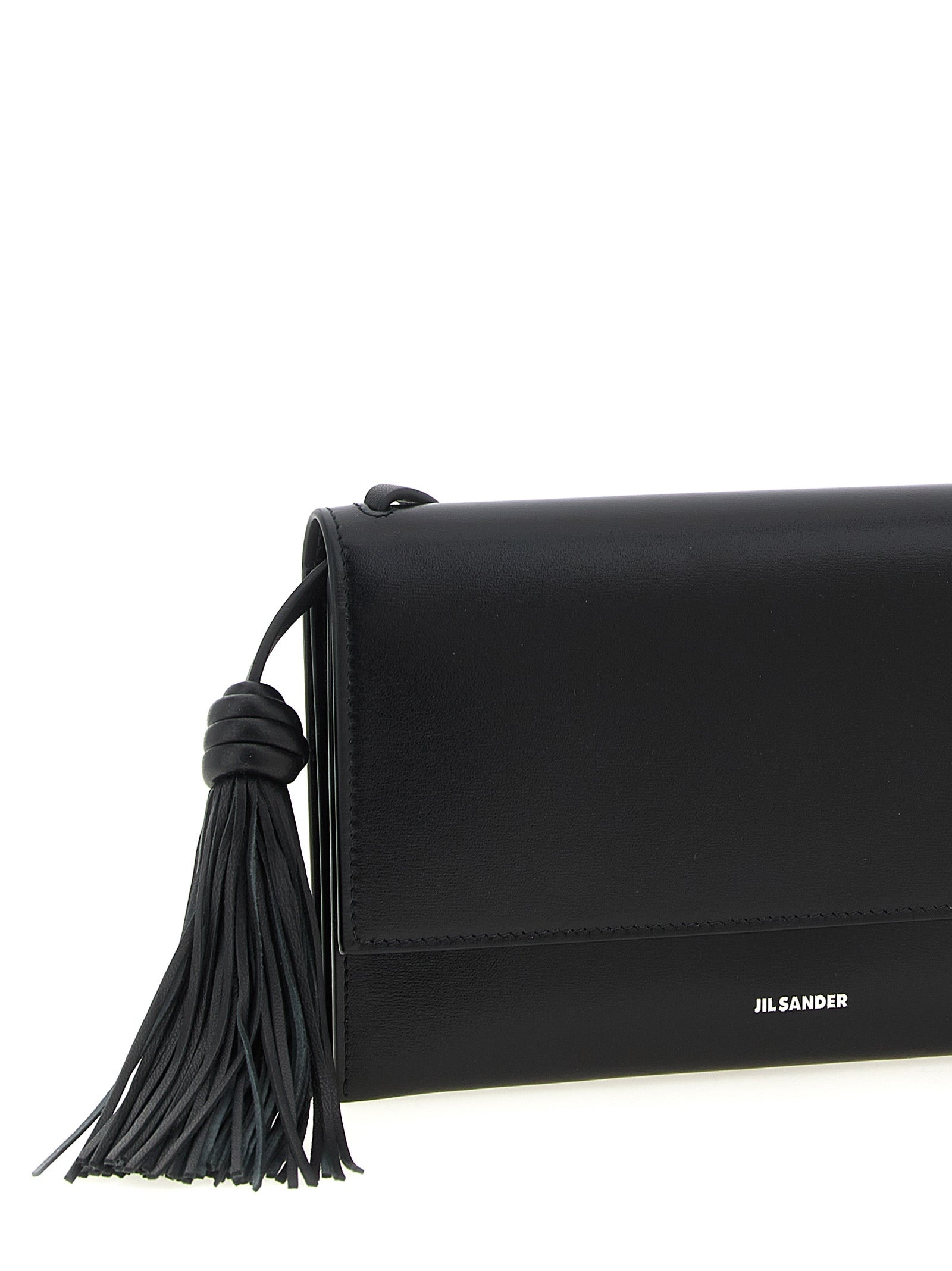 Tassel Crossbody Bags Black - 3