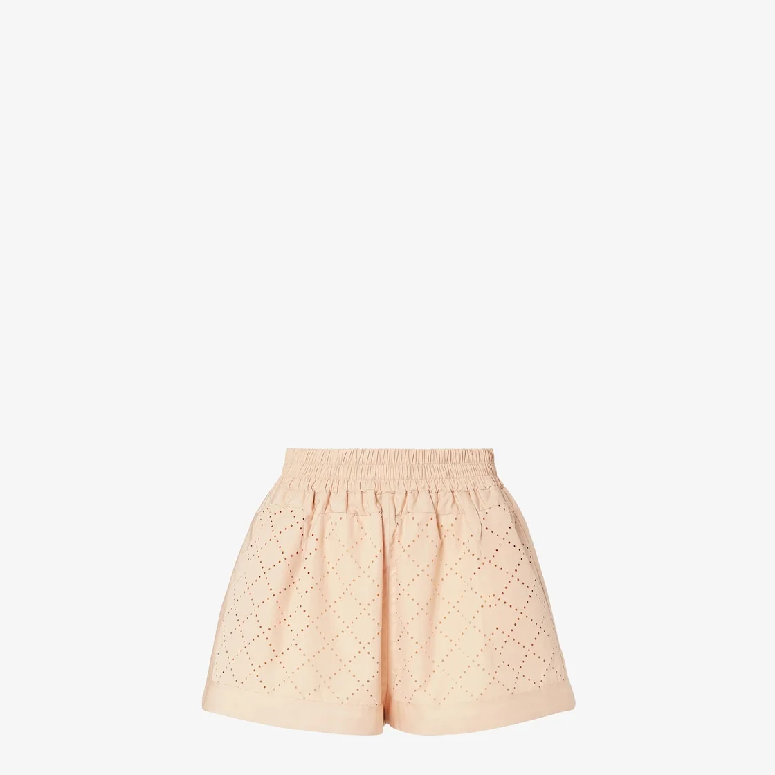 Shorts Beige cotton Argyle shorts - 1