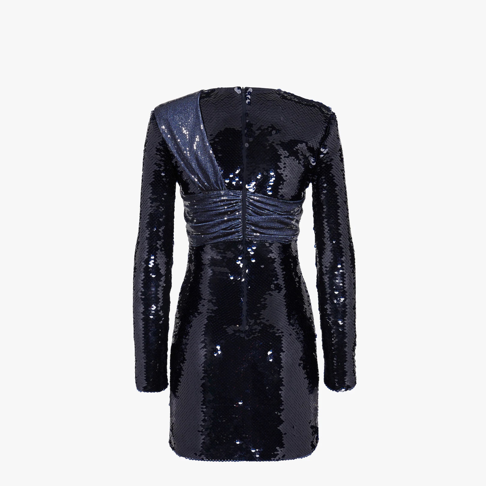 Blue sequin dress - 2