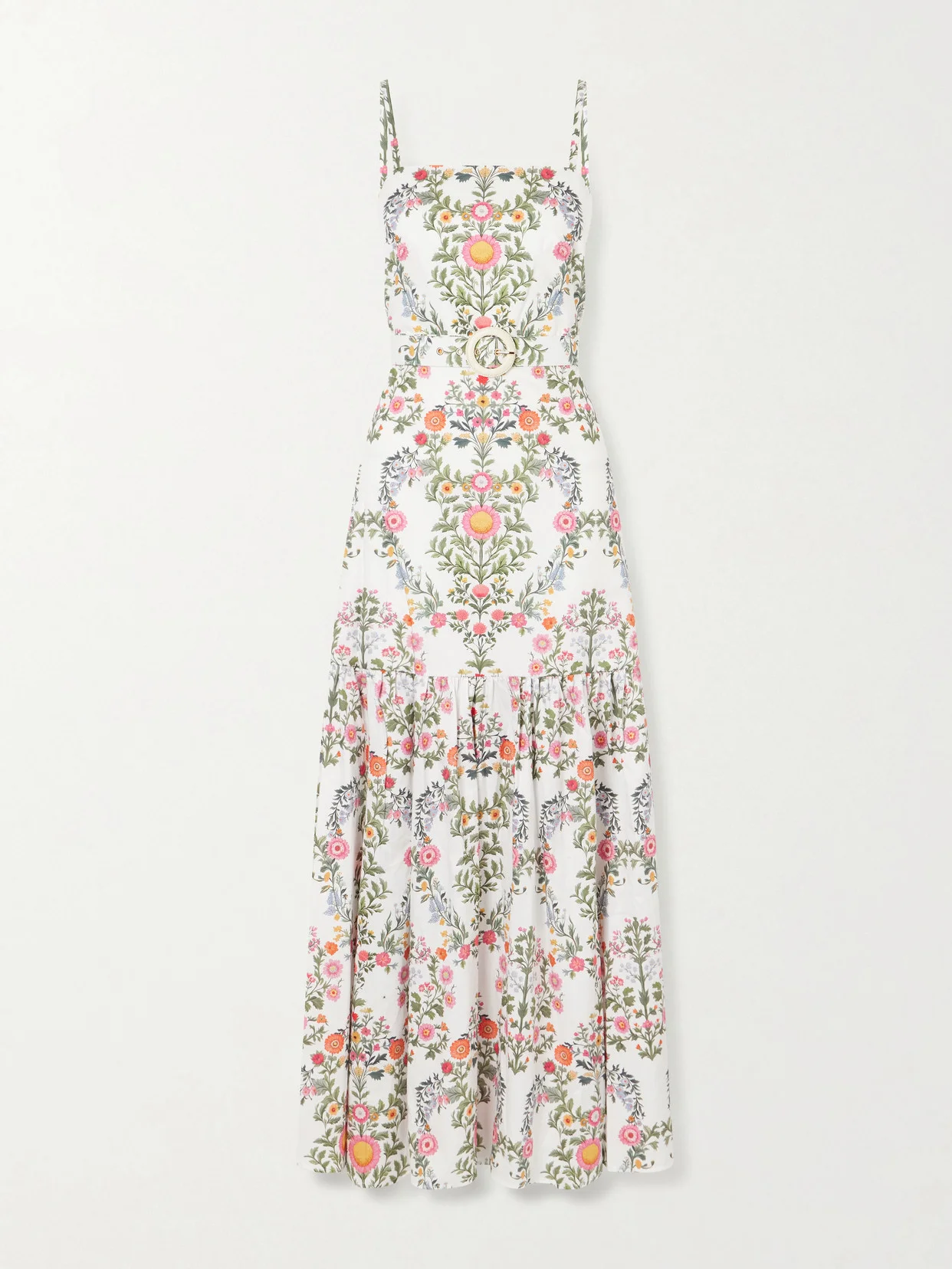 Cordiela Tiered Broderie Anglaise Cotton Maxi Dress - 1