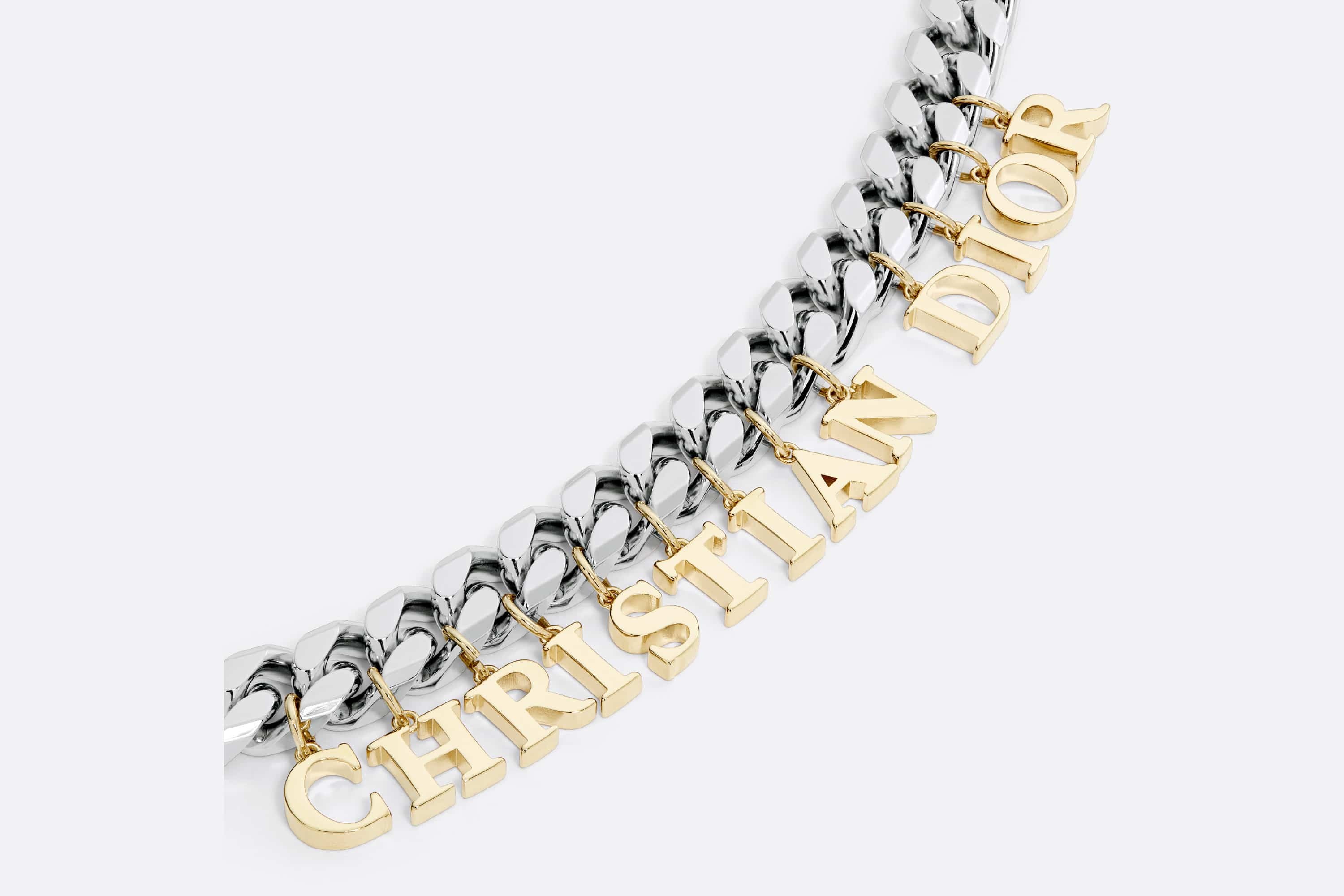 Bracelet with Letter Pendants - 2