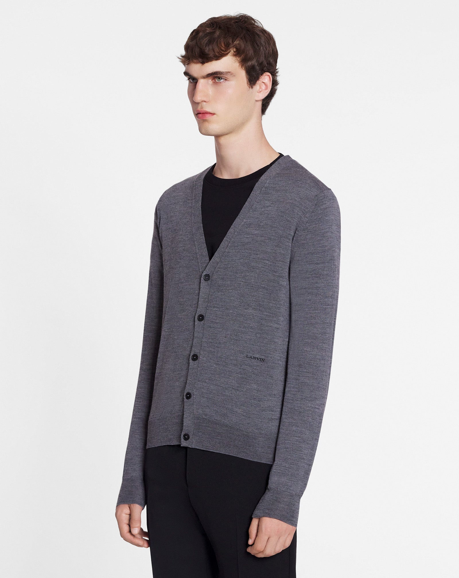 STRAIGHT KNIT CARDIGAN - 3