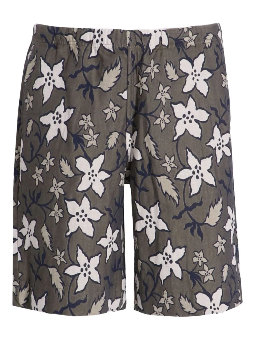 floral-print deck shorts - 1