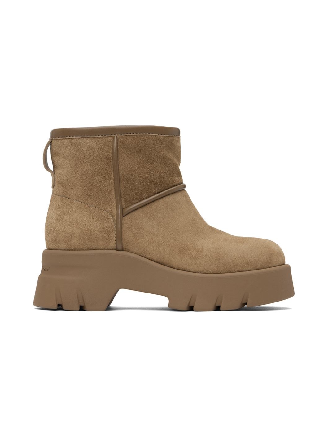 Beige Stormy Boots - 1